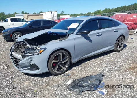 2021 Honda Accord Sport 2.0T from USA, damaged, VIN 1HGCV2F35MA024615